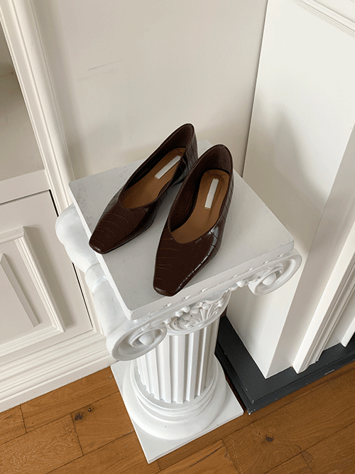 그로빗 flat shoes [2color]