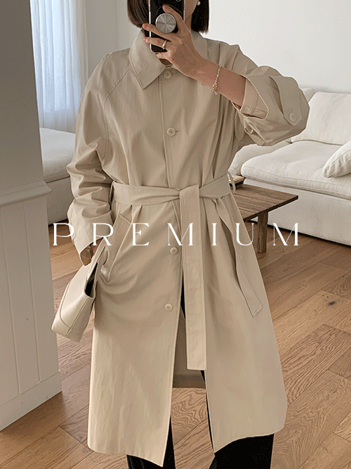 피올 트렌치 coat [2color]
